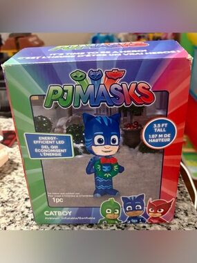 2018 Gemmy 5' Airblown Inflatable PJ Masks CatBoy LED Lighted Christmas